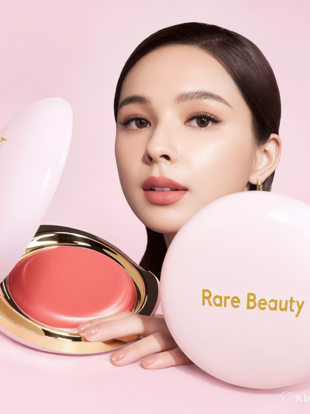 Rare Beauty Cream Blush in Coral Pink